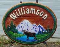 Tim Jones Century 21 Vernon Bc. cedar sign gift for home buyer made by Condor Systems vernon BC