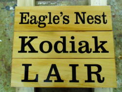 Spirit lodge parking signs