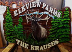 After some TLC this sign is ready to grace highway 97 in Grindrod BC.Complete restoration of wood signs by Condor signs.Vernon BC