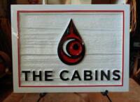 First Nations handmade cedar sign for a development On Haida Gwaii custom made by Condor signs Vernon BC