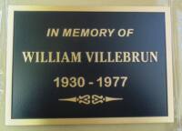 Bronze Plaques Canada custom designed and shipped to your door anywhere.Contact Condor signs Vernon BC